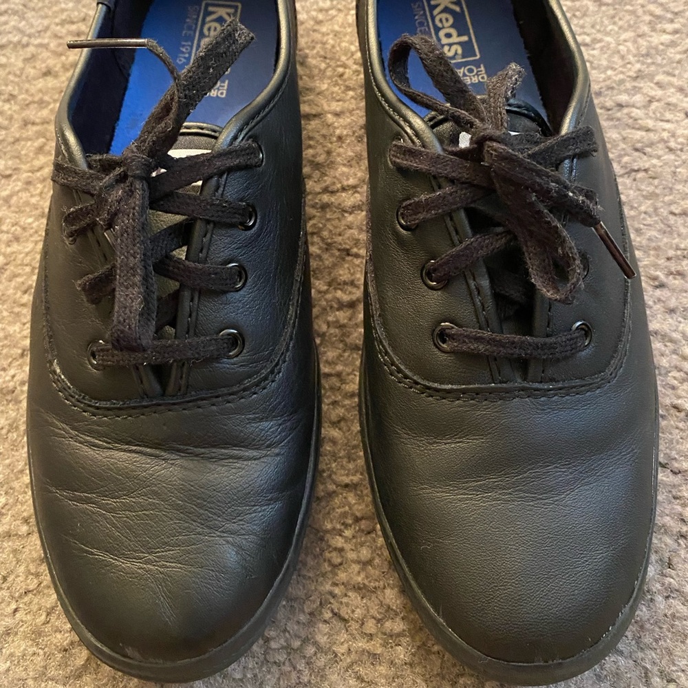 Gently used leather Keds. Worn two times only.